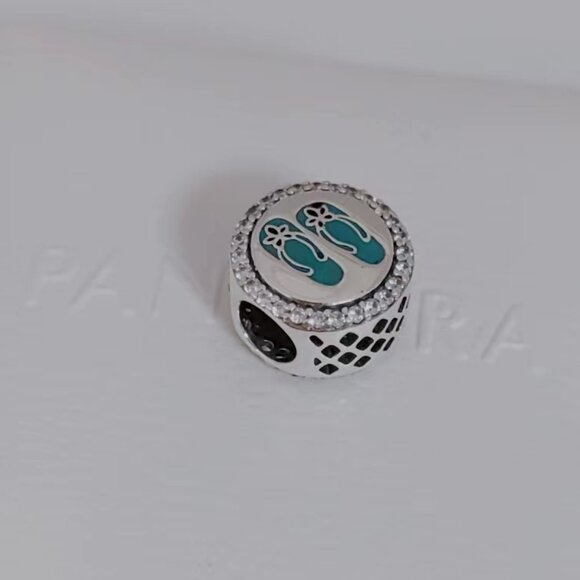 Pandora Panama City Beach Exclusive Charm Bead Travel City Pendant S925 Silver - Picture 5 of 6